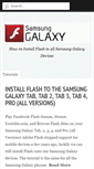 Mobile Screenshot of flashforthegalaxy.com